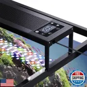 SEAOURA 24/7 LED Aquarium Light for 48-54 Inch Fish Tank, Fish Tank Light for
