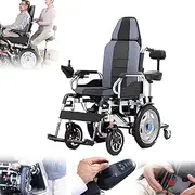 500w Folding Electric Wheelchair,Motorized Wheelchair, Manual/Electric Mode,20AH Battery,5 Speed Adjustment,Prevent Backward Tilt,Safety Controller,Reversing Reminder,Quick Folding