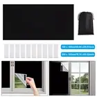 Portable Travel Blackout Curtain Blind Curtains Stick On DIY Temporary Curtain