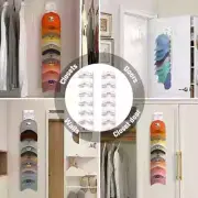 2pcs Baseball Hat Storage Rack Wall Mounted Hat Rack With Adhesive Hat Organizer