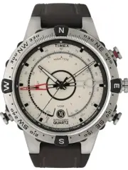 Timex Men's Intelligent Quartz Tide Temp Compass Silicone Strap Watch