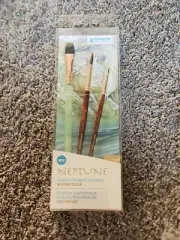 Princeton Neptune Artist Brush. Synthetic Squirrel 3pc