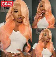 Human Hair Wig 13x4 Lace Frontal Wig Human Hair Remy Hair Body Wave Human Hair