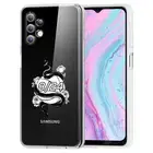 TalkingCase Slim Case for Samsung Galaxy A32 5G, Kobe Mamba Clear Print, USA
