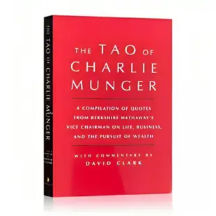 【英文原版】窮查理的智慧語錄 Tao of Charlie Munger 金融投資英文原版