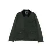 [Barbour] Barbour Corduroy-collar Flap-pocket Jacket XL GREEN