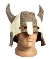 FELT HAT SAUNA Viking armor helmet Berserk Wool Valentines Day Gift