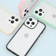 iPhone 14 Pro Max Compatible Case Cover With Shockproof Hybrid Bumper Candy Colour - Blue