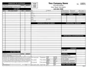HVAC Service Orders / 3 Part Carbonless - 8.5 x 11 - TMG114