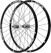 [ZECHAO] 700C Road Bike Wheelset Disc Brake Bicycle Wheel(Front + Rear) Road Bike Rims Quick Release Freewheel Rim for 8-12 Speed Wheelset (Color : Silver-1, Size : 700C)