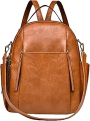 [CTTOVIS] Small Backpack for Women Designer Leather Mini Backpack Purse Ladies Fashion Roomy Shoulder Handbag