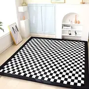 Coral Velvet Area Rugs Play Mat 3cm Extra Thick Large Area Carpet Crawling Nursery Baby Toddler Children Kids Room Non-Slip Yoga Mat Exercise Pads Tatami Mat (Style17, 200 * 250cm)