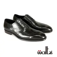 在飛比找momo購物網優惠-【Waltz】職人巧思 經典雕花 沖孔 紳士鞋 真皮皮鞋(2