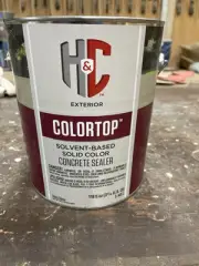 H&C Exterior ColorTop Concrete Sealer /Color Taupe/ Solvent-Based/ Gallon