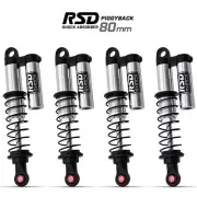 Gmade GM23302 RSD Piggyback Shock 80mm Silver (4) : SCX10 / RC4WD