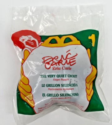 McDonald's Happy Meal Fast Food Toys 1990 Eric Carl The Very Quiet Cricket #1