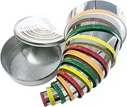 12Pcs Round Cookie Cutter Set, BetterJonny Colorful Circle Biscuit Cutter Stainless Steel Pastry Donut Doughnut Cutter Ring Molds