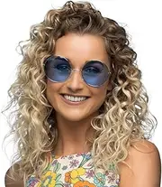 Boland - XL Hippie Party Glasses for Adults, Fun Glasses, Festival, Carnival, Fancy Dress, Theme Party