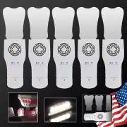 1-5*Dental Occlusal Mirror Fog Free LED Intra Oral Photo System Mirror Anti-Fog