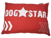 PETFAB Dog Star Cover for Bench Dog Cushion Filling 100 x 70 cm Red