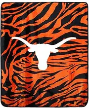 College Covers Texas Longhorns Raschel Throw Blanket, 60 in by 50 in