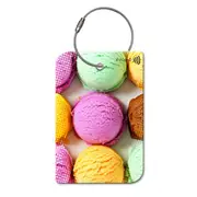 Retreev Icecream Travel Bag Smart Tag Luggage Suitcase Name Card w/ QR