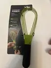 Joseph Joseph Whisk Twist 2-in-1 Balloon Flat Silicone Collapsible Green