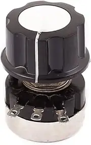 RV24 (Control electrical) B302 Rotary Carbon Film Potentiometer 3K Ohm Adjustable Resistance (11ry544qf434) w Cap