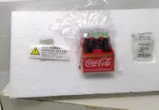 MBI Coca Cola Metal Trinket Box - 6 Pack of Bottles - NIP