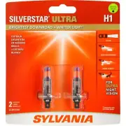 Headlight Bulb Silver Star Ultra H1 Halogen Bulb 55 Watt 12.8 Volt - H1SU.BP2