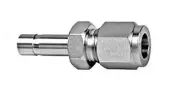 1/2 Tube x 3/8 Tube Stub 316ss Adapter Fitting Superlok SR 8-6