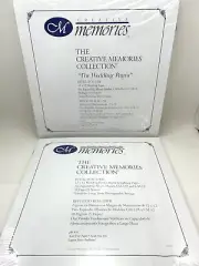 2 Creative Memories Wedding Pages 12x12 15 Refill Sheets RCM-12W + 5 Refill 12WB