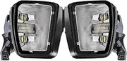 2-in-1 LED Fog Lamp，Compatible With Dodge Ram 1500 2013-2018 DRL Daytime Running Lights White