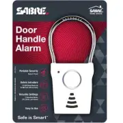 Sabre Door Handle Knob Alarm Wireless Vibration Extremely Loud Home Security