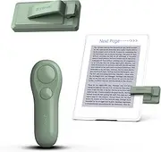 [SK SYUKUYU] RF Remote Control Page Turner for Kindle Reading Ipad Surface Comics, iPhone Android Tablets Reading Novels Taking Photos(Green)