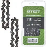 Semi Chisel Chainsaw Chain 16 Inch .050 3/8 57DL for Echo Craftsman Shindaiwa