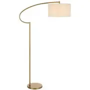 Telbix Lighting Laine Floor Lamp - Antique Gold/Ivory