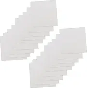 FONDOTIN 20pcs Repair Subsidy Refills Self Adhesive Strips Dispenser Waterproof Repair Patch Marker Heavy Duty Double Sided Tape Dot Gel Duct Tape Clear Tack It Over and Over Glue TPU White