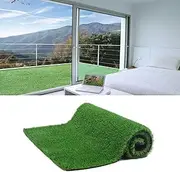 Artificial Grass Turf, Indoor Outdoor Garden Lawn, Landscape Synthetic Grass Mat, Dogs Pet Grass Carpet Doormat, Backed with Drainage Holes, Home Wedding Decor Turf (Size : 1x1m/3.3x3.3ft)