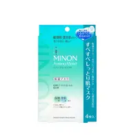 在飛比找金石堂優惠-MINON 淨肌保濕平衡面膜4入《日藥本舖》