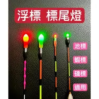 在飛比找蝦皮購物優惠-【W.S釣具-現貨】浮標電子標尾燈、浮標尾夜光頭、diy發光