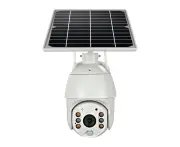 1080P Wireless Solar Panel Security Camera, Color Night Vision, Ip66 Waterproof, Support Pir Human Detection, Two-Way Audio,