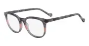 NEW Liu Jo LJ2665 031 Crystal Grey & Peach Eyeglasses 52mm with LJ Case