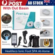 At-Home Bath SPA Cleanse Health Machine Regain Healifeco Foot Detox Ionic AU