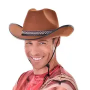 NEW Tom Foolery Adult Cowboy Hat By Spotlight