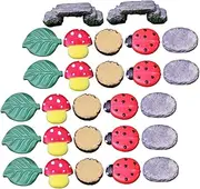 BAZEITFLOW Micro-Landscape Garden Ornament Miniature Stepping Stone Bridge for Fairy Garden Kit