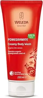 WELEDA Pomegranate Creamy Body Wash, 200ml