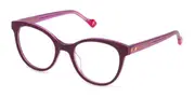 Yalea VYA159L INDIRA 0TAD Women’s Glasses Purple Size 50 - Private Health Rebate - Blue Light Block Available