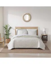 Tommy Bahama Bahama Fronds Reversible Quilt Set
