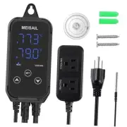 Temperature Controller Reptile Thermostat Digital Heatingplug in Thermostat